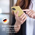 Husa pentru Apple iPhone 11, Silicon, Galben, 49724.158 fotografia produsului View 5 S