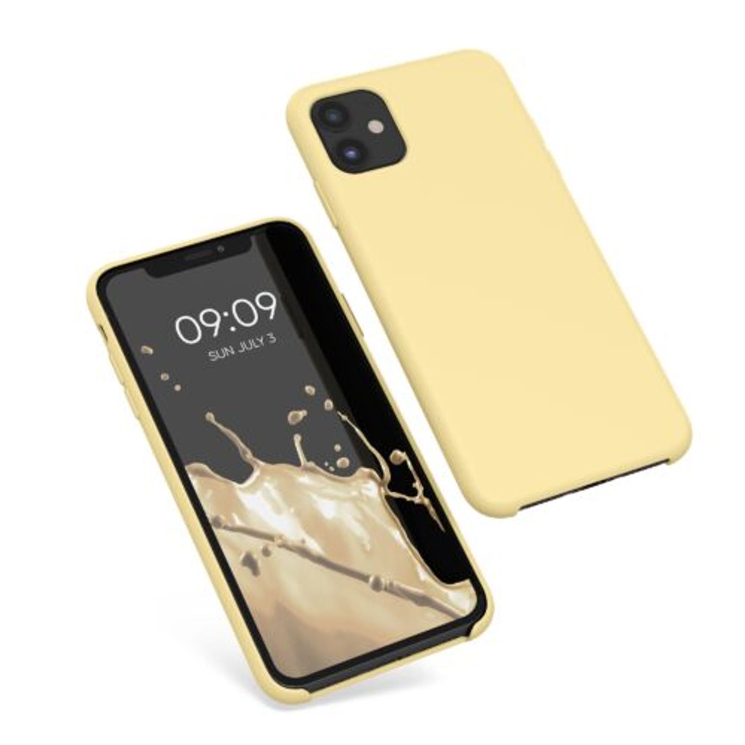 Husa pentru Apple iPhone 11, Silicon, Galben, 49724.158 fotografia produsului View 2 L