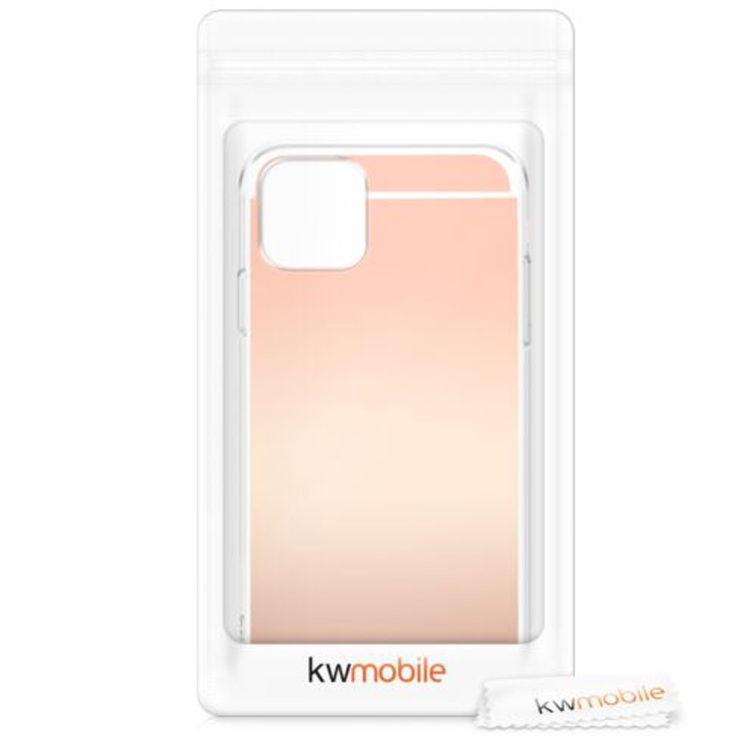 Husa pentru Apple iPhone 11, Silicon, Rose Gold, 50531.41 fotografia produsului View 10 L