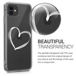 Husa pentru Apple iPhone 11, Silicon, Silver, 49785.22 fotografia produsului View 4 S