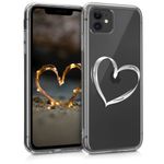 Husa pentru Apple iPhone 11, Silicon, Silver, 49785.22 fotografia produsului