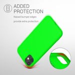 Husa pentru Apple iPhone 11, Silicon, Verde, 49783.44 fotografia produsului View 7 S