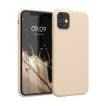 Husa pentru Apple iPhone 11, Silicon, Crem, 49787.154 fotografia produsului