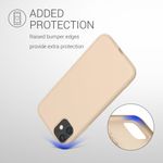 Husa pentru Apple iPhone 11, Silicon, Crem, 49787.154 fotografia produsului View 7 S