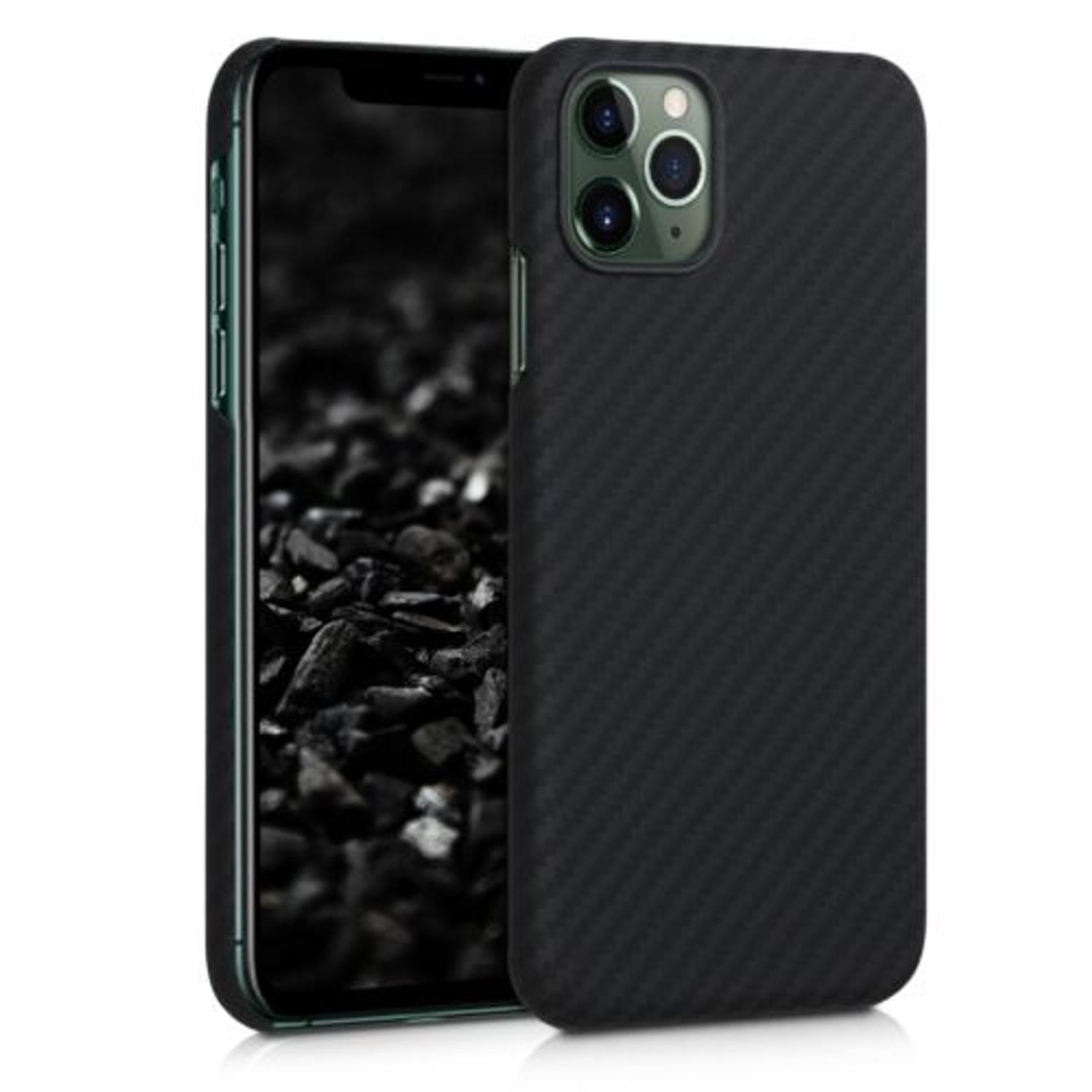 Husa pentru Apple iPhone 11 Pro, Aramida, Negru, 49733.47 fotografia produsului