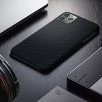 Husa pentru Apple iPhone 11 Pro, Aramida, Negru, 49733.47 fotografia produsului View 3 S