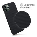 Husa pentru Apple iPhone 11 Pro, Aramida, Negru, 49733.47 fotografia produsului View 4 S