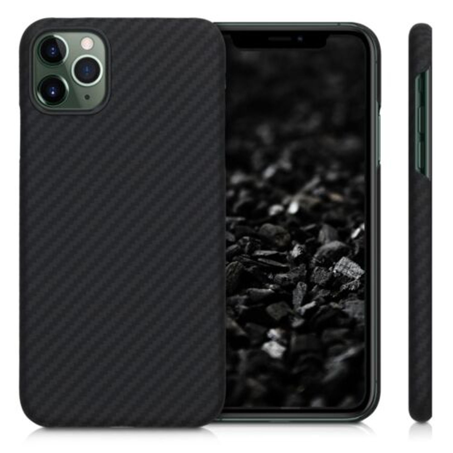 Husa pentru Apple iPhone 11 Pro, Aramida, Negru, 49733.47 fotografia produsului View 2 L