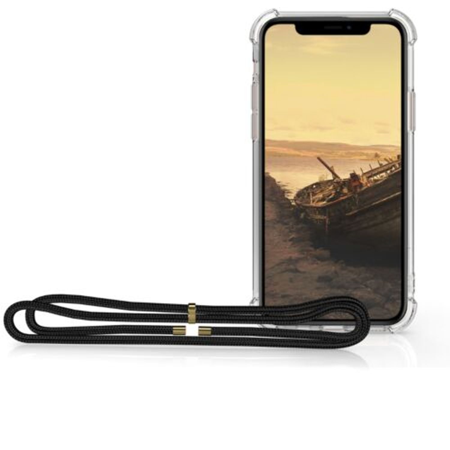 Husa pentru Apple iPhone 11 Pro, Silicon, Transparent, 49739.01 fotografia produsului View 8 L
