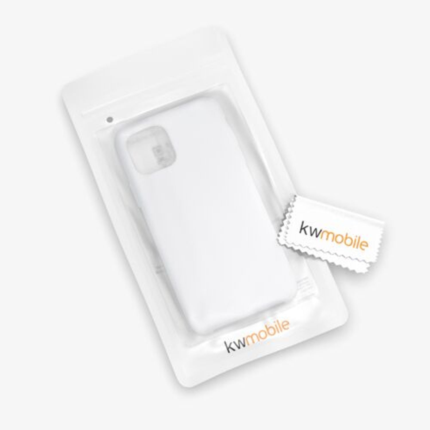 Husa pentru Apple iPhone 11 Pro, Silicon, Alb, 49726.48 fotografia produsului View 8 L