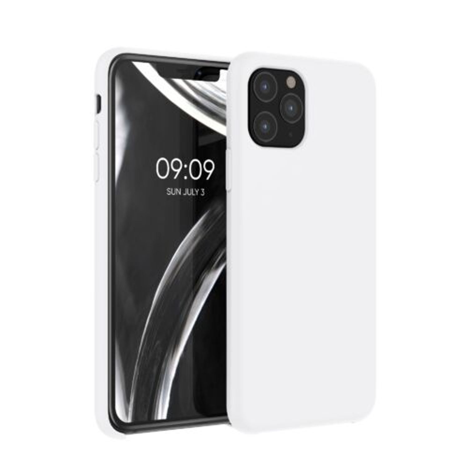 Husa pentru Apple iPhone 11 Pro, Silicon, Alb, 49726.48 fotografia produsului