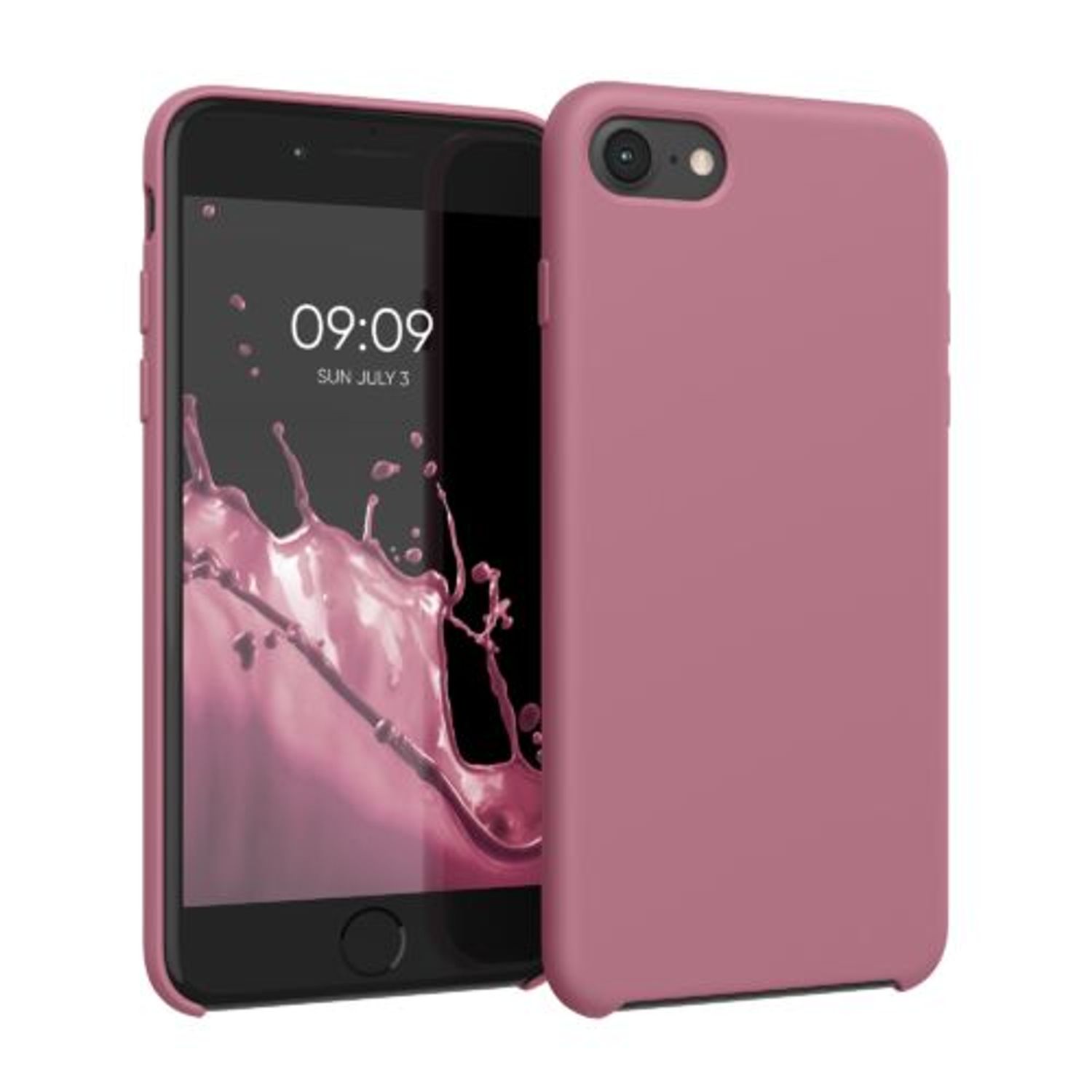 Husa pentru iPhone 8/iPhone 7/iPhone SE 2, Silicon, Roz, 40225.167 fotografia produsului
