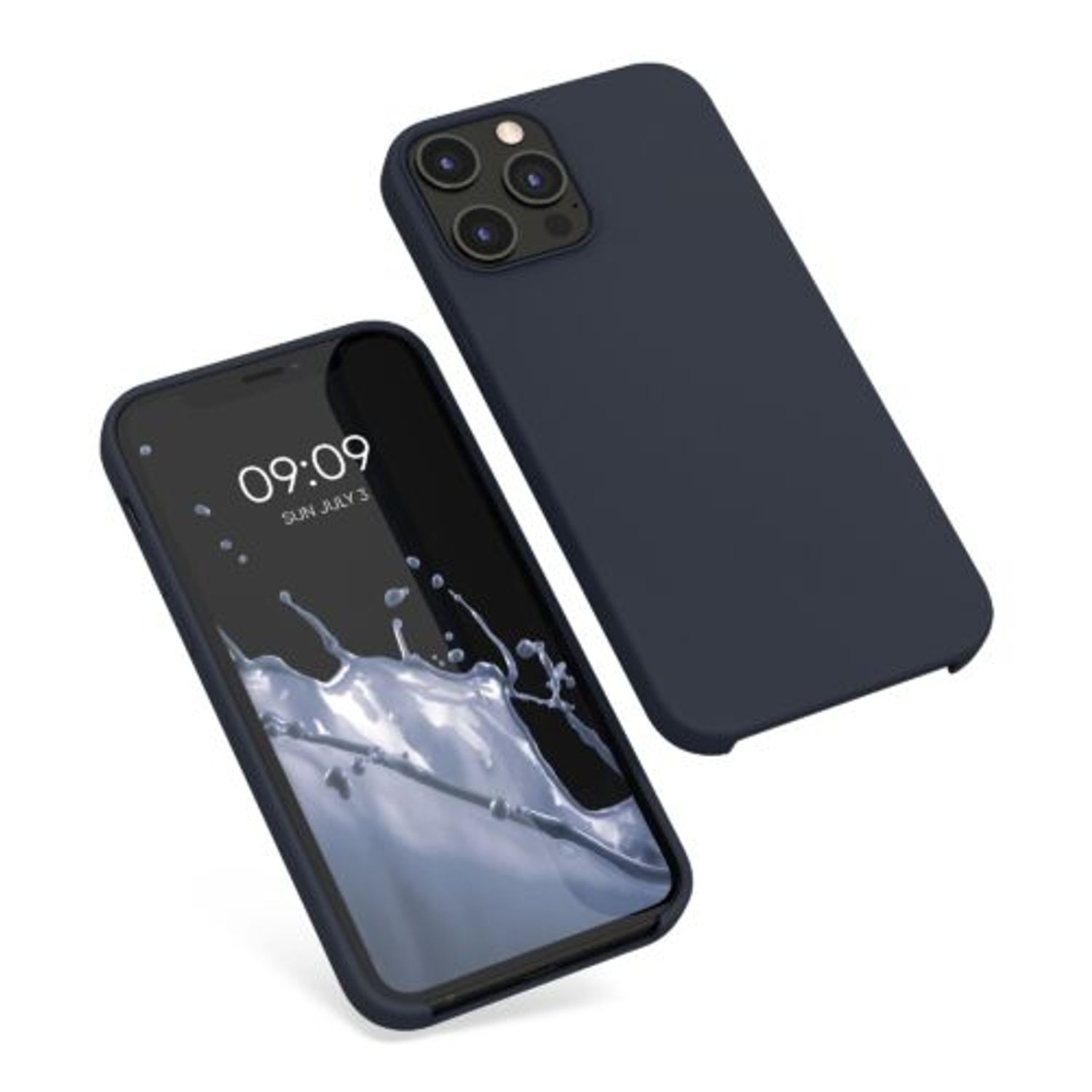 Husa pentru Apple iPhone 12 Pro Max, Silicon, Albastru, 52644.186 fotografia produsului View 2 L