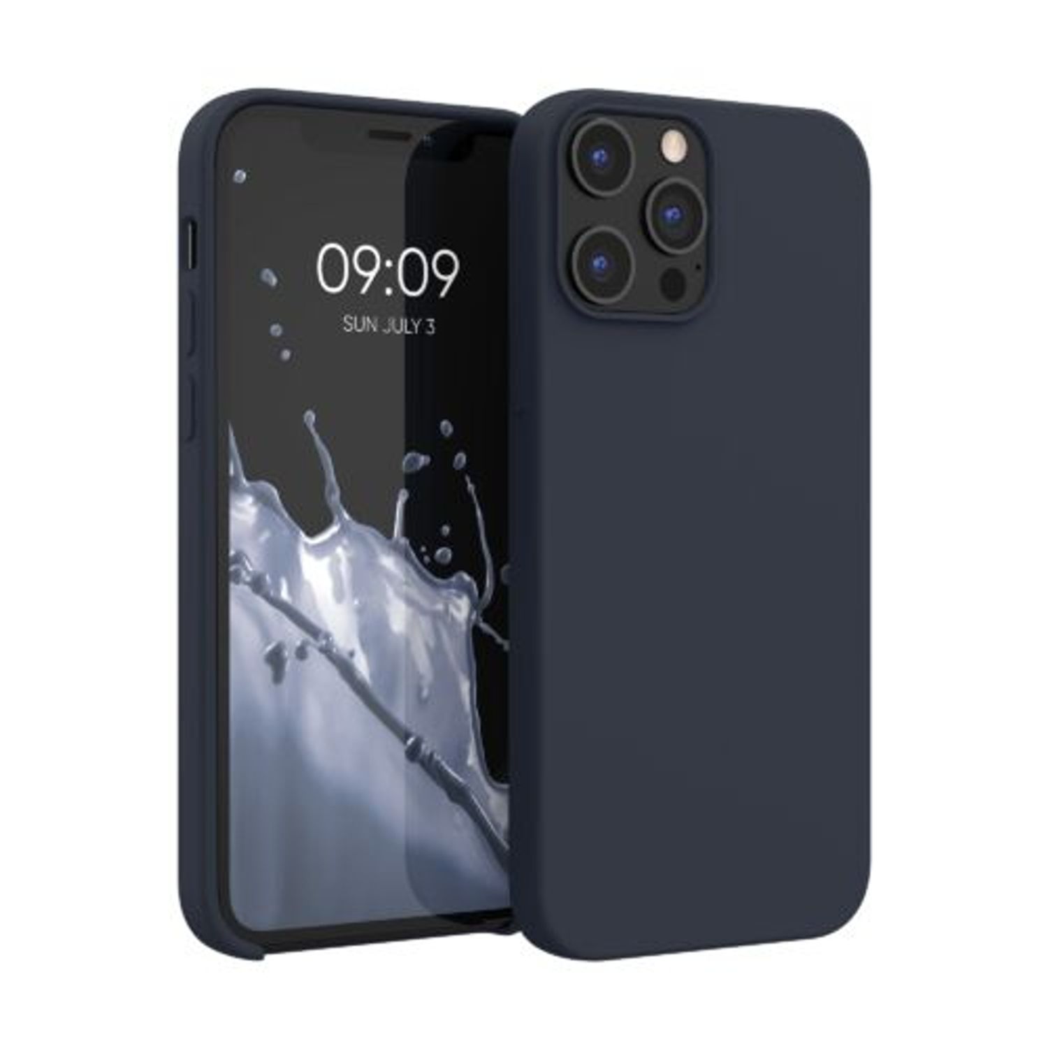 Husa pentru Apple iPhone 12 Pro Max, Silicon, Albastru, 52644.186 fotografia produsului