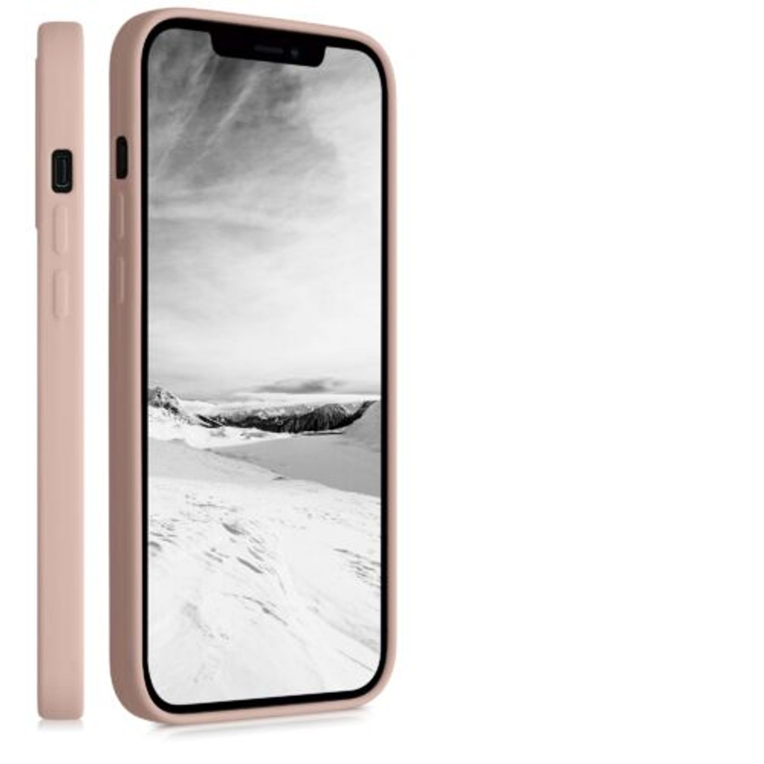 Husa pentru iPhone 12 Pro Max, Silicon, Rose Gold, 54514.10 fotografia produsului View 10 L