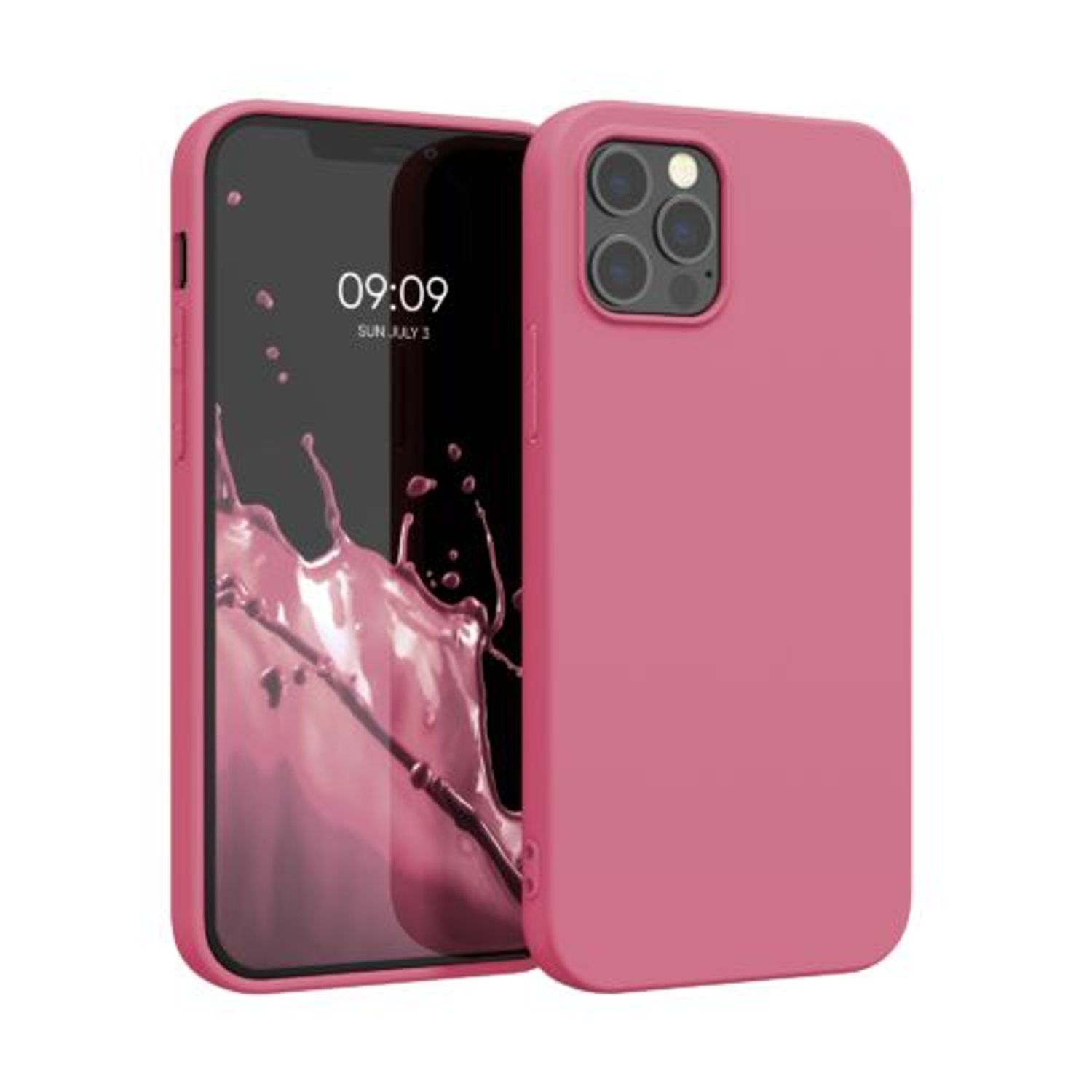 Husa pentru Apple iPhone 12 Pro Max, Silicon, Roz, 53940.212 fotografia produsului