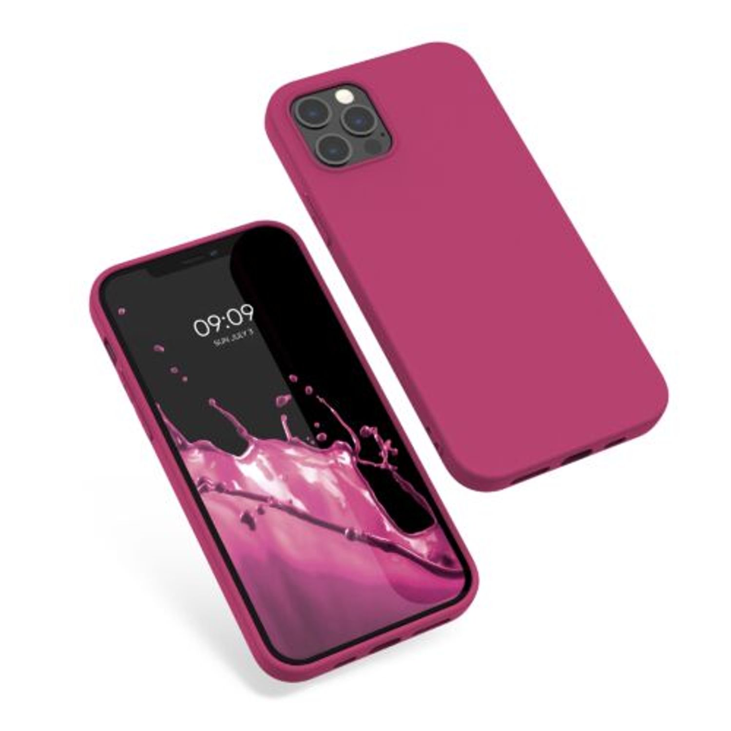 Husa pentru Apple iPhone 12 Pro Max, Silicon, Violet, 53940.213 fotografia produsului View 2 L