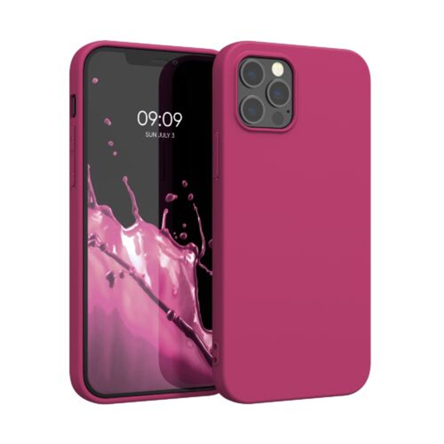Husa pentru Apple iPhone 12 Pro Max, Silicon, Violet, 53940.213 fotografia produsului