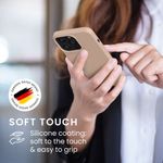 Husa pentru iPhone 13 Pro, Silicon, Crem, 55962.154 fotografia produsului View 5 S