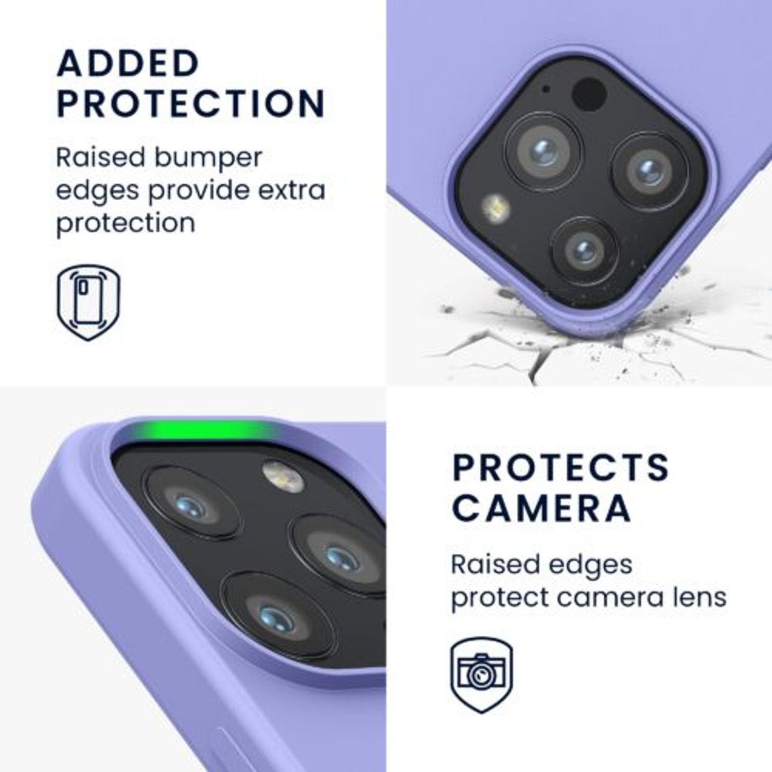 Husa pentru iPhone 13 Pro, Silicon, Albastru, 55962.139 fotografia produsului View 4 L