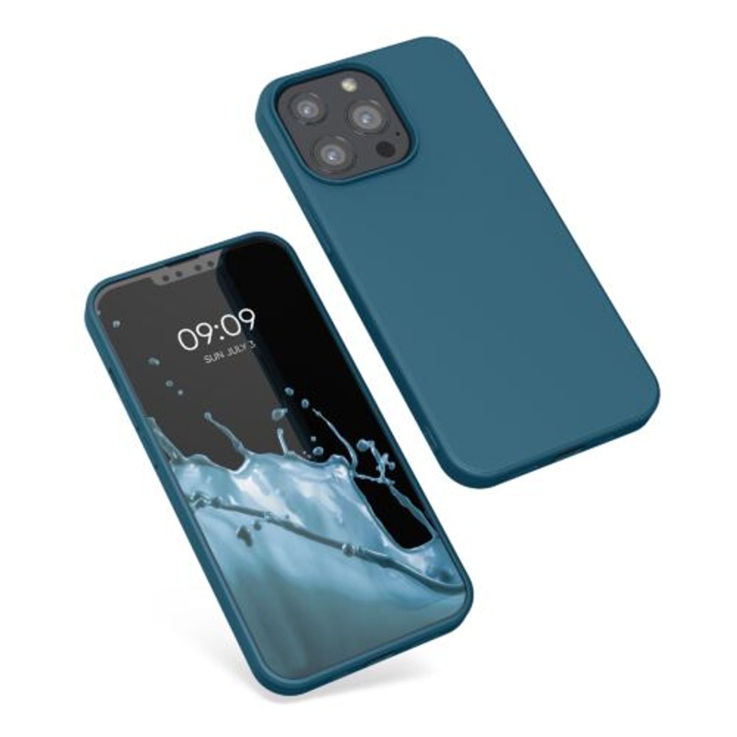 Husa pentru iPhone 13 Pro, Silicon, Verde, 55962.57 fotografia produsului View 2 L