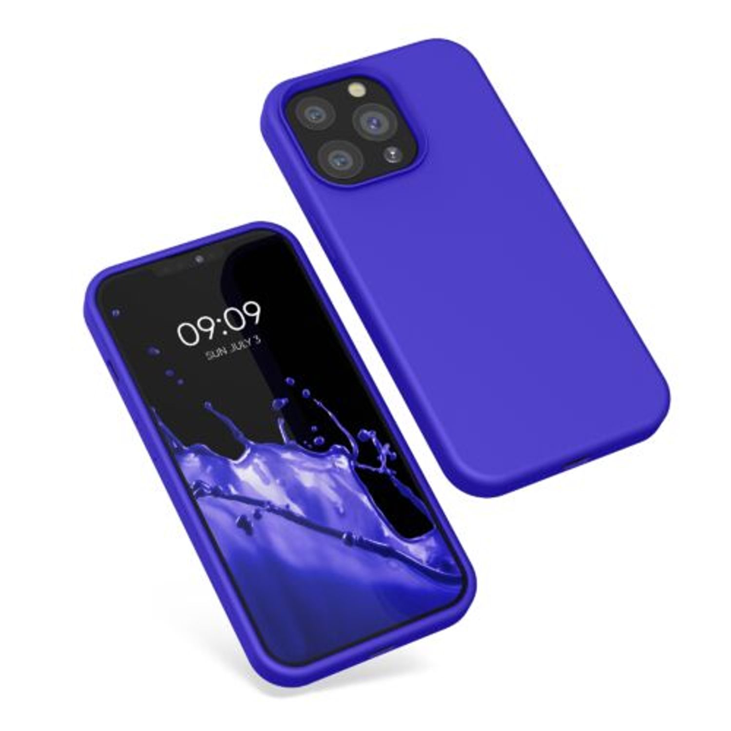 Husa pentru iPhone 13 Pro, Silicon, Albastru, 55880.134 fotografia produsului View 2 L