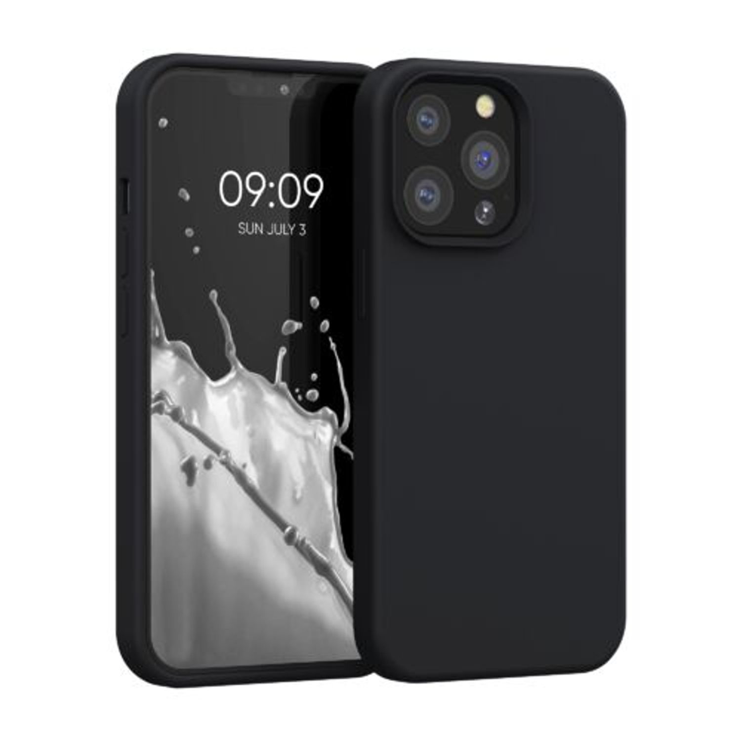 Husa pentru iPhone 13 Pro, Silicon, Negru, 55880.01 fotografia produsului
