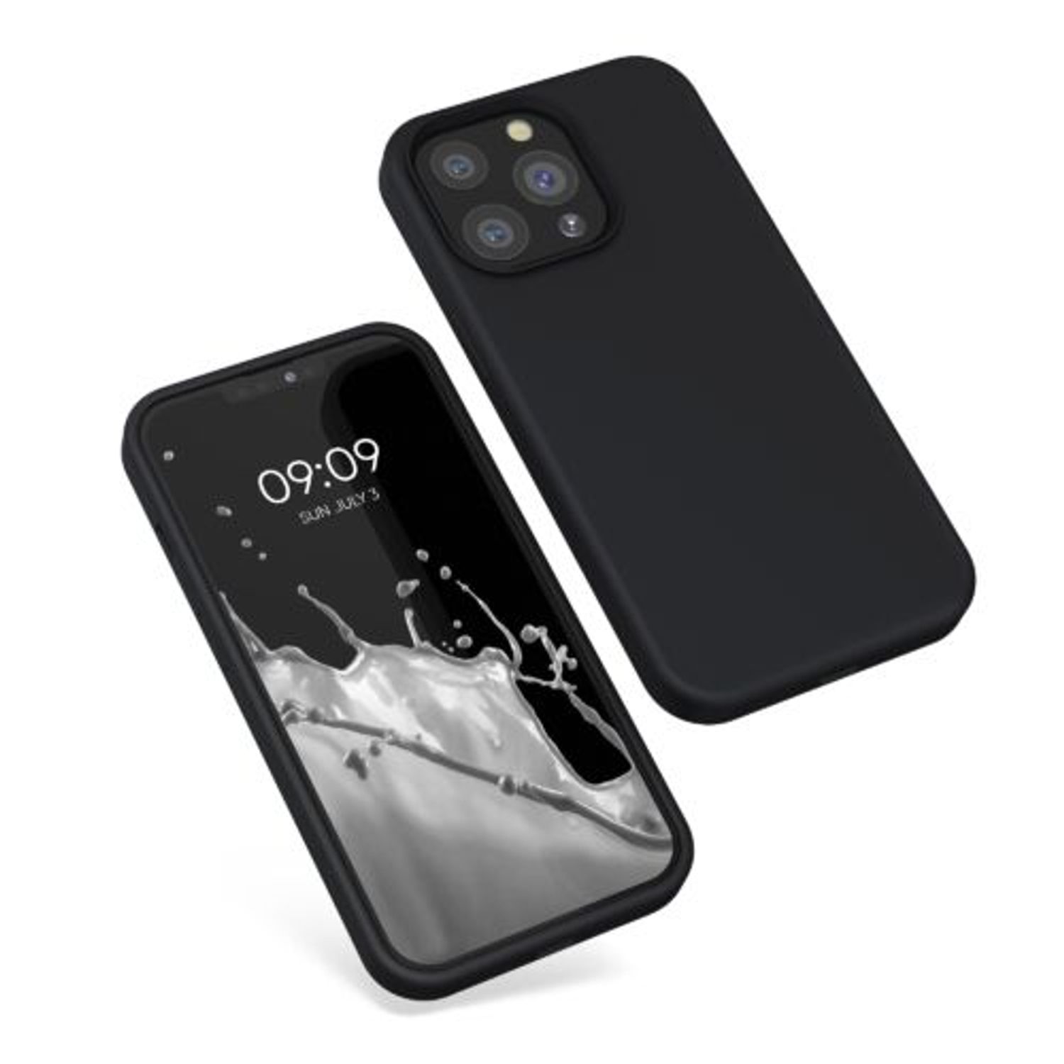 Husa pentru iPhone 13 Pro, Silicon, Negru, 55880.01 fotografia produsului View 2 L