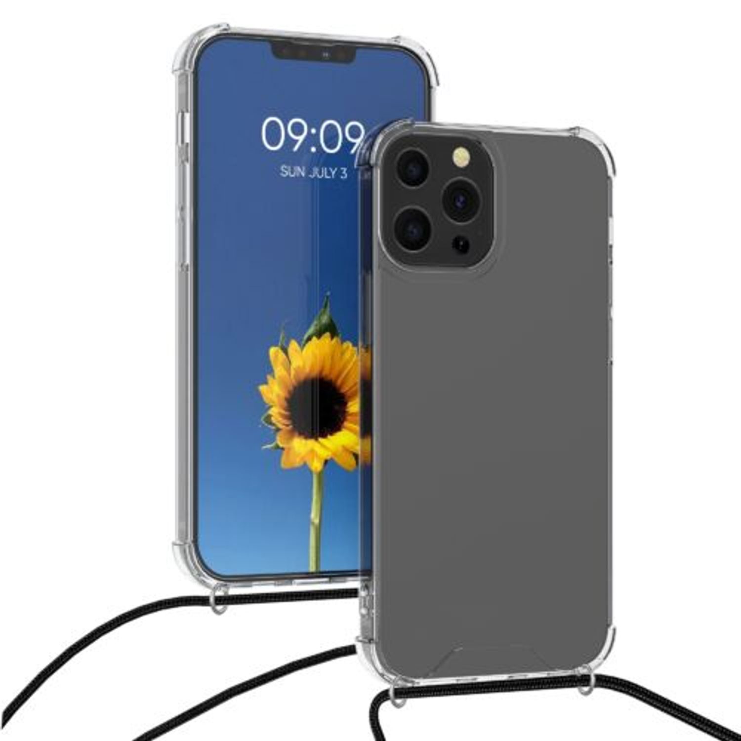 Husa pentru iPhone 13 Pro, Silicon, Transparent, 55963.01 fotografia produsului View 5 L