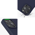 Husa pentru iPhone 13 Pro Max, Silicon, Albastru, 55975.17 fotografia produsului View 9 S