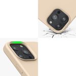 Husa pentru iPhone 13 Pro Max, Silicon, Crem, 55881.154 fotografia produsului View 9 S