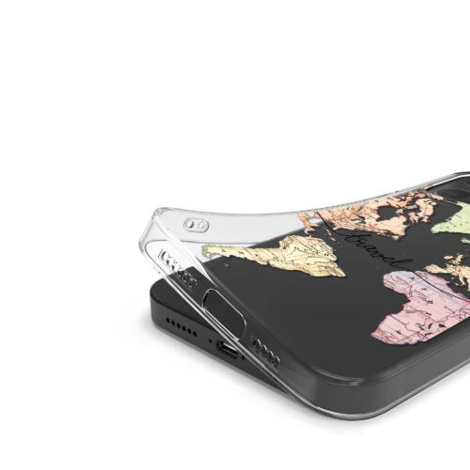 Husa pentru iPhone 13 Pro Max, Silicon, Multicolor, 55974.01 fotografia produsului View 8 L