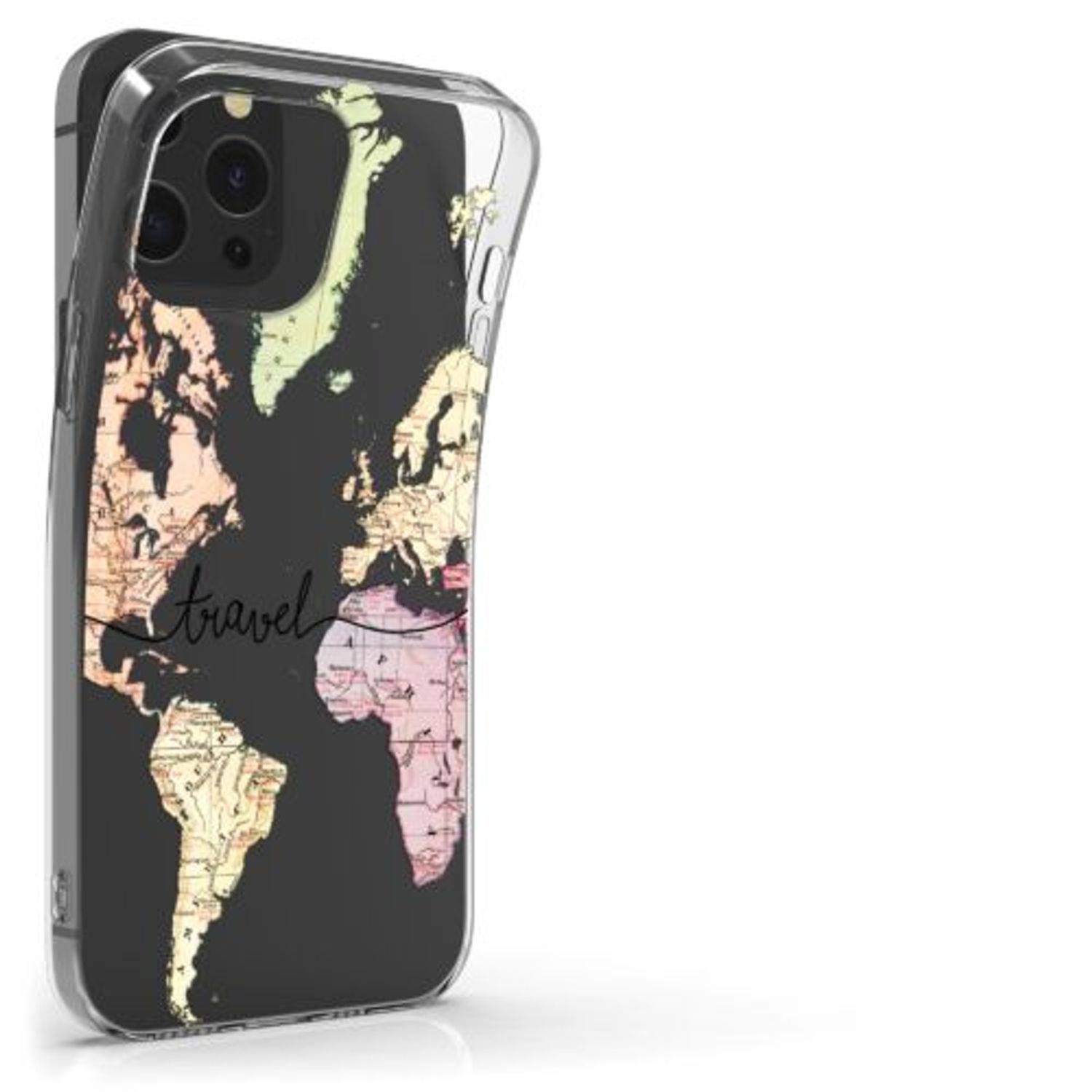 Husa pentru iPhone 13 Pro Max, Silicon, Multicolor, 55974.01 fotografia produsului View 3 L