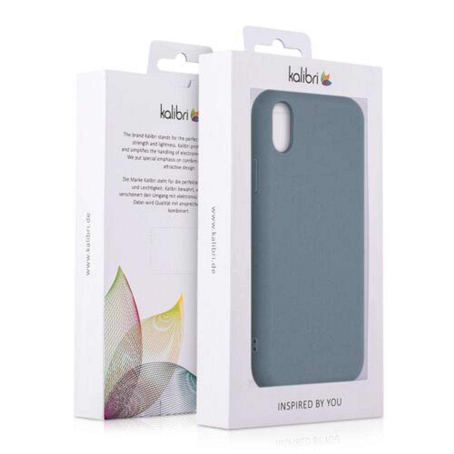 Husa pentru iPhone XR, Fibre vegetale, Albastru, 49105.202 fotografia produsului View 7 L