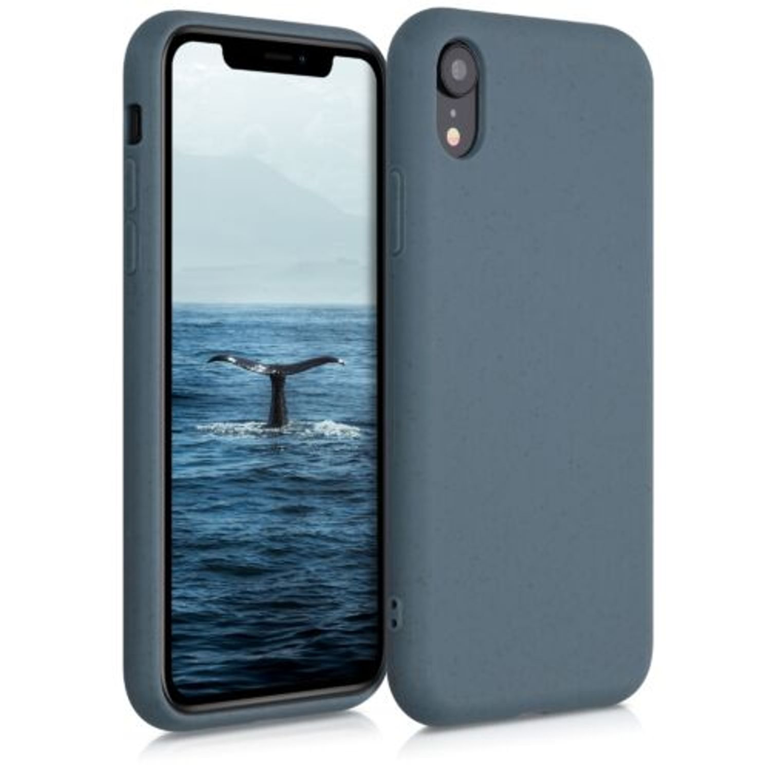 Husa pentru iPhone XR, Fibre vegetale, Albastru, 49105.202 fotografia produsului