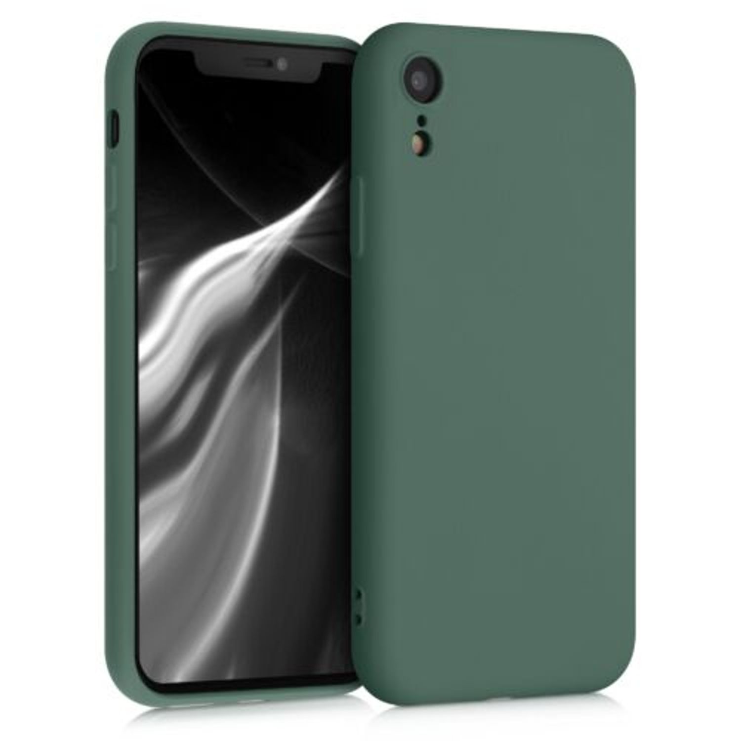 Husa pentru iPhone XR, Silicon, Verde, 49983.166 fotografia produsului