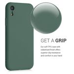 Husa pentru iPhone XR, Silicon, Verde, 49983.166 fotografia produsului View 3 S