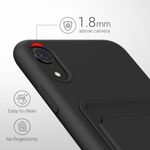 Husa pentru iPhone XR, Silicon, Negru, 55116.01 fotografia produsului View 4 S