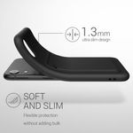 Husa pentru iPhone XR, Silicon, Negru, 55116.01 fotografia produsului View 3 S