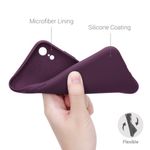 Husa pentru Apple iPhone XR, Silicon, Violet, 49983.187 fotografia produsului View 4 S