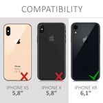 Husa pentru Apple iPhone XR, Silicon, Violet, 49983.187 fotografia produsului View 6 S