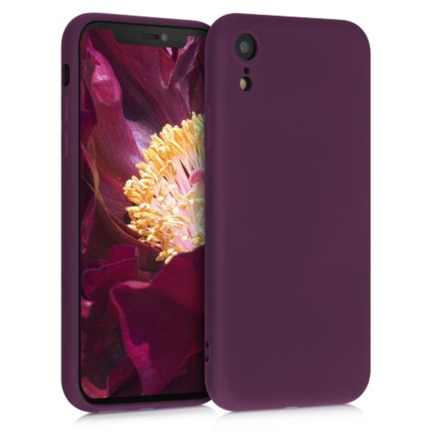 Husa pentru Apple iPhone XR, Silicon, Violet, 49983.187 fotografia produsului
