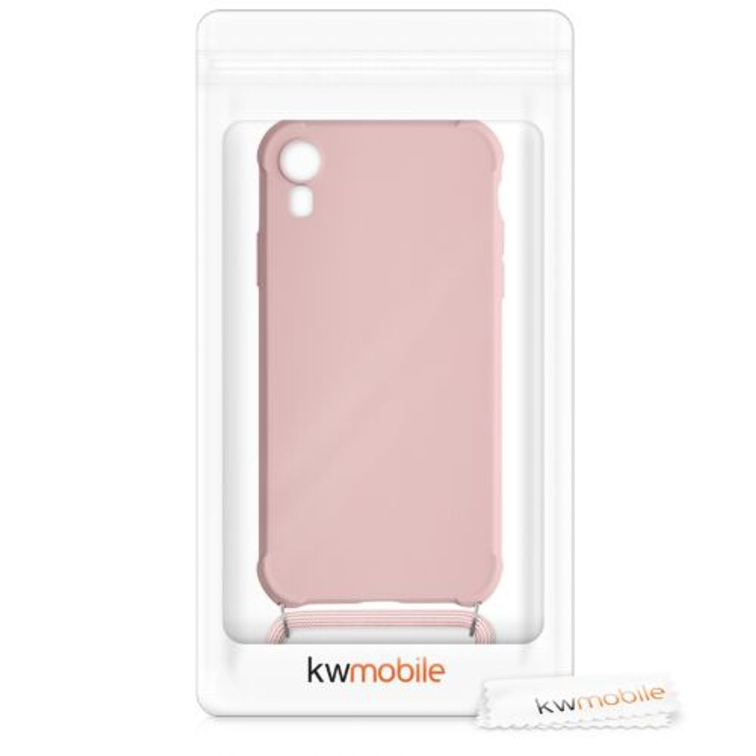 Husa pentru iPhone XR, Silicon, Roz, 49917.154 fotografia produsului View 7 L