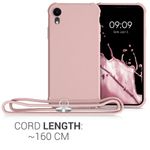 Husa pentru iPhone XR, Silicon, Roz, 49917.154 fotografia produsului View 4 S