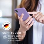 Husa pentru iPhone XR, Silicon, Mov, 45910.222 fotografia produsului View 5 S