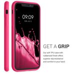 Husa pentru iPhone XR, Silicon, Roz, 49101.77 fotografia produsului View 5 S