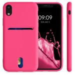 Husa pentru iPhone XR, Silicon, Roz, 49101.77 fotografia produsului View 2 S