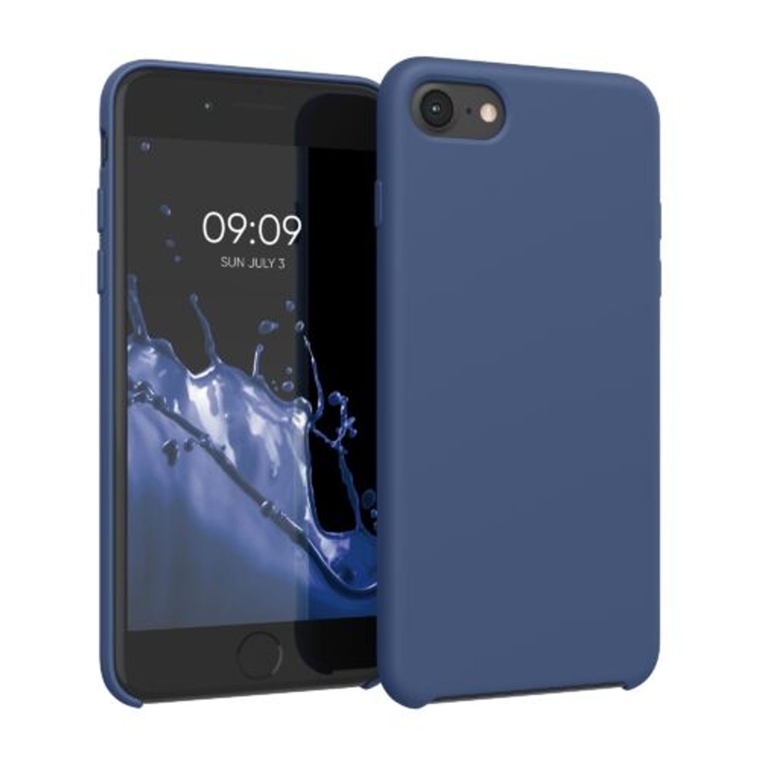 Husa pentru Apple iPhone 8/iPhone 7/iPhone SE 2, Silicon, Albastru, 40225.17 fotografia produsului