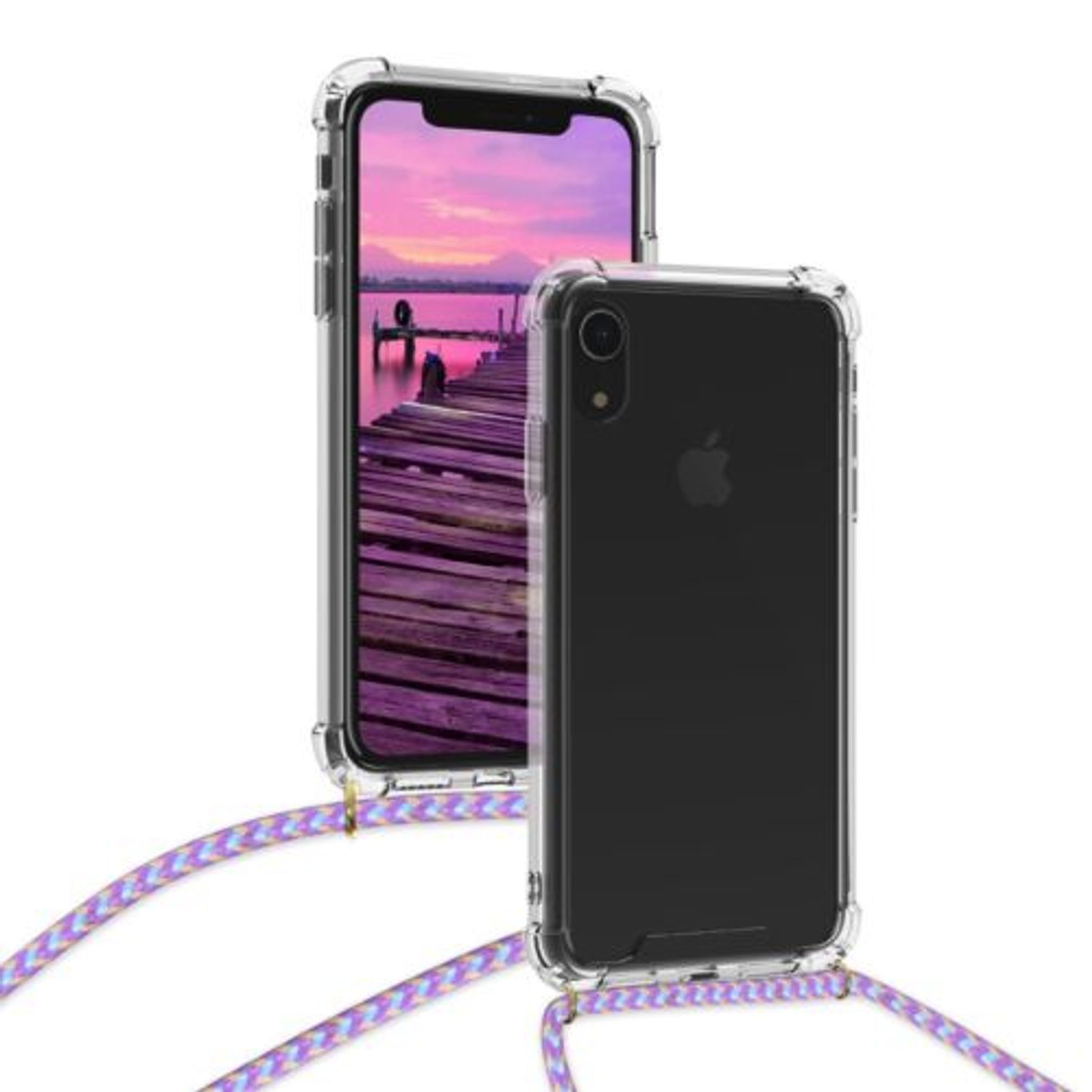 Husa pentru Apple iPhone XR, Silicon, Transparent, 47249.140 fotografia produsului View 5 L