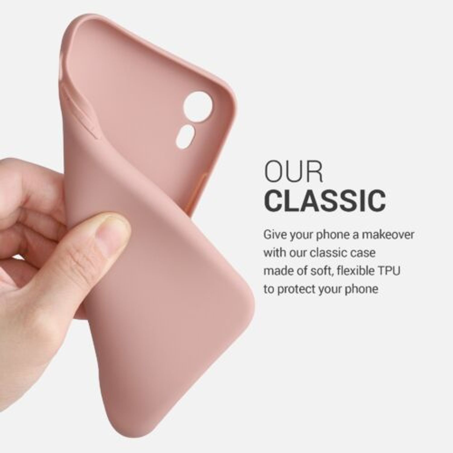 Husa pentru Apple iPhone XR, Silicon, Roz, 45907.193 fotografia produsului View 6 L